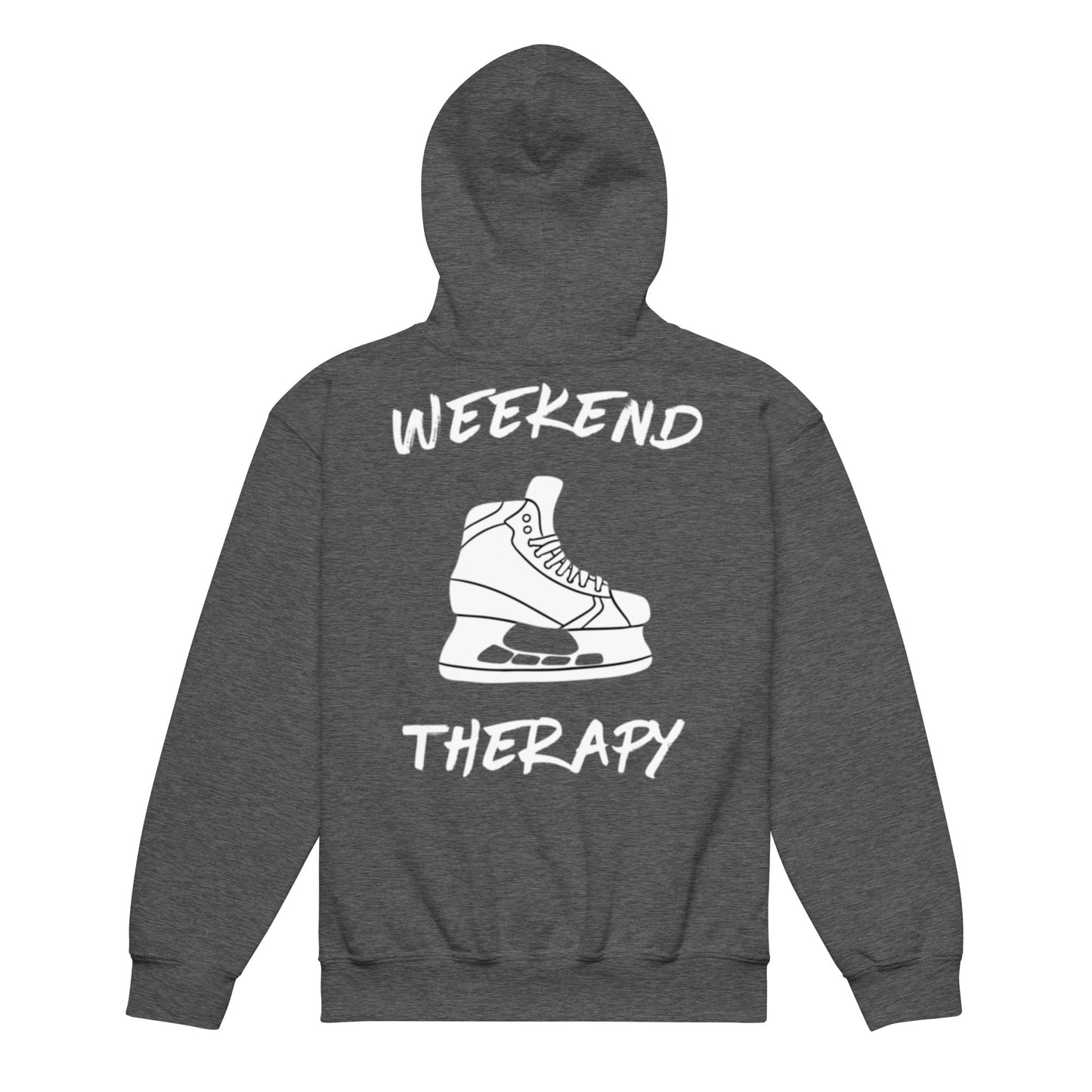 Weekend Therapy Hockey Hoodie – Skates Edition by Weekend Therapy™ – Weekend Therapy Clothing