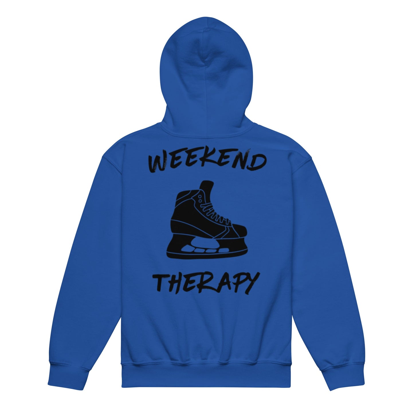 Weekend Therapy Hockey Hoodie – Skates Edition by Weekend Therapy™ – Weekend Therapy Clothing