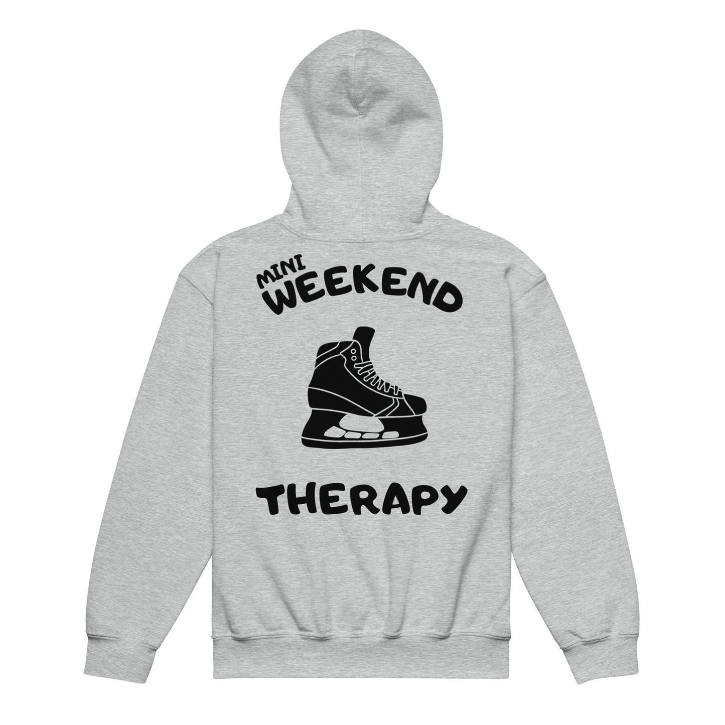 Weekend Therapy Hockey Hoodie – Skates Edition by Weekend Therapy™ – Weekend Therapy Clothing