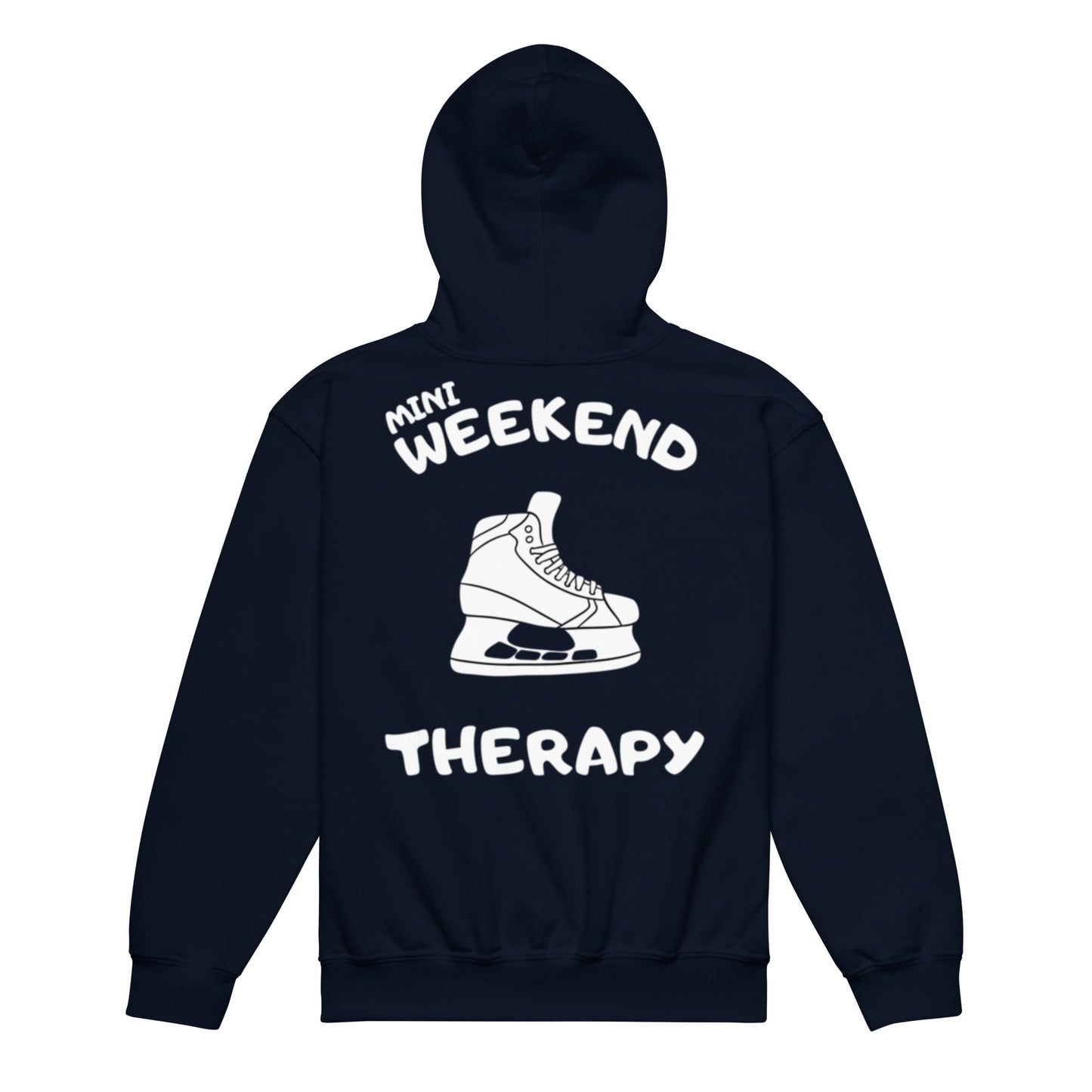 Weekend Therapy Hockey Hoodie – Skates Edition by Weekend Therapy™ – Weekend Therapy Clothing