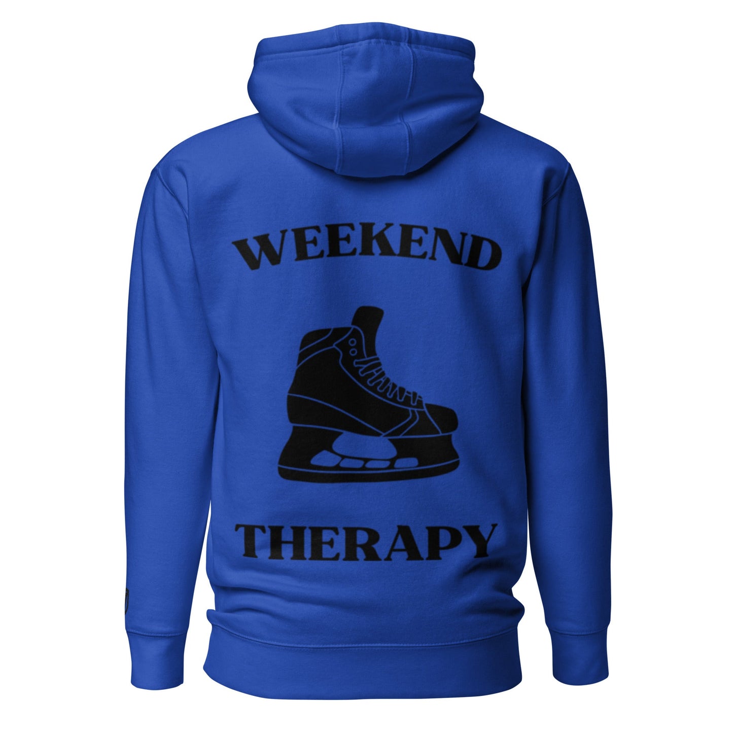 Weekend Therapy Hockey Hoodie – Skates Edition by Weekend Therapy™ – Weekend Therapy Clothing