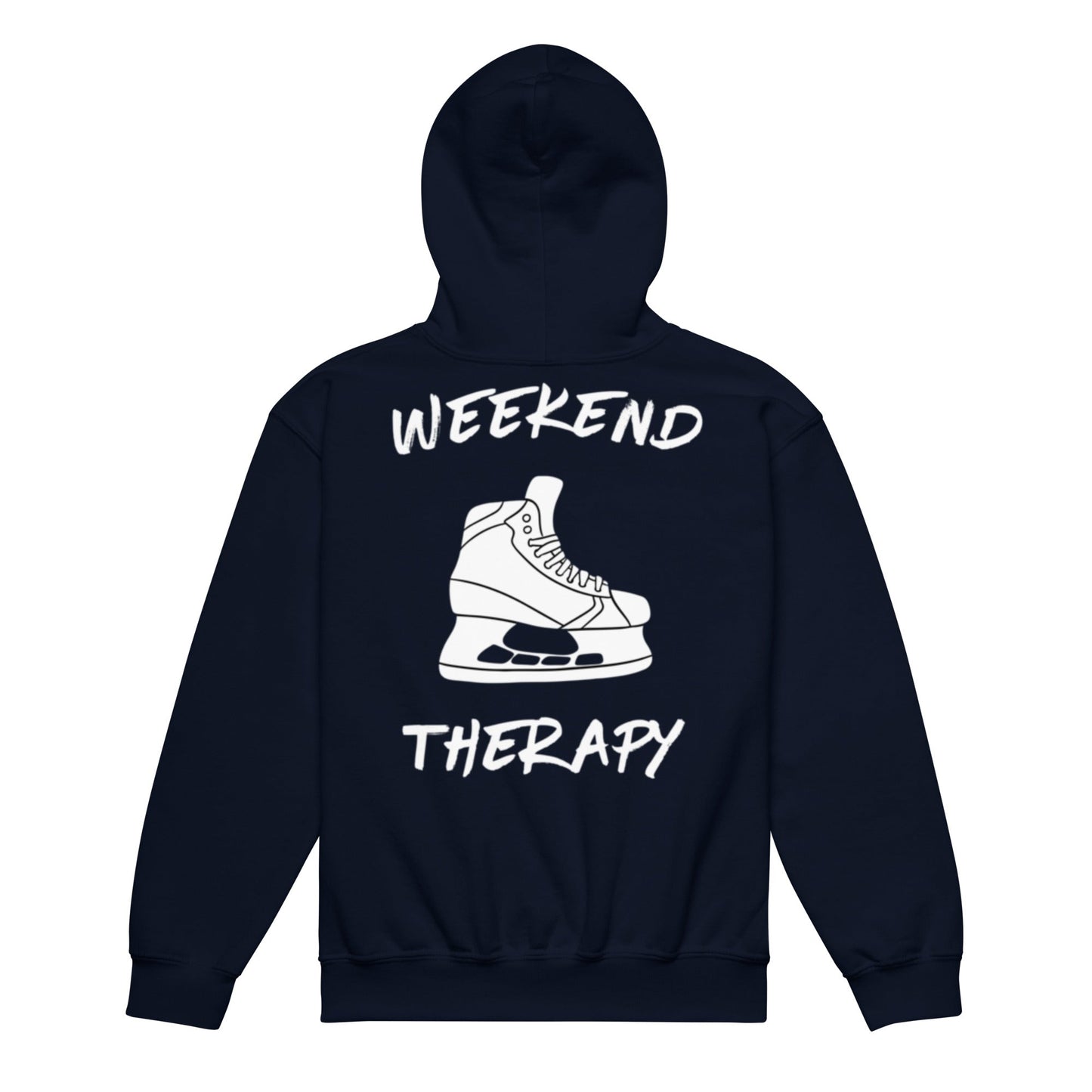 Weekend Therapy Hockey Hoodie – Skates Edition by Weekend Therapy™ – Weekend Therapy Clothing