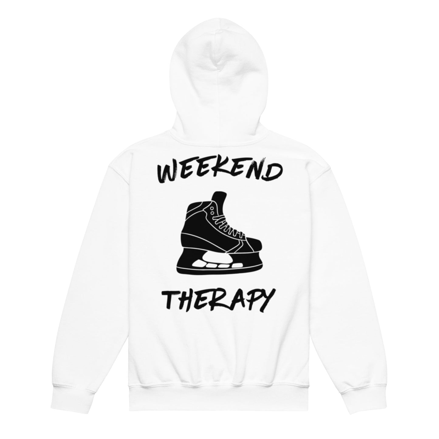 Weekend Therapy Hockey Hoodie – Skates Edition by Weekend Therapy™ – Weekend Therapy Clothing