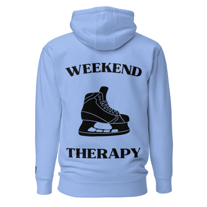 Weekend Therapy Hockey Hoodie – Skates Edition by Weekend Therapy™ – Weekend Therapy Clothing