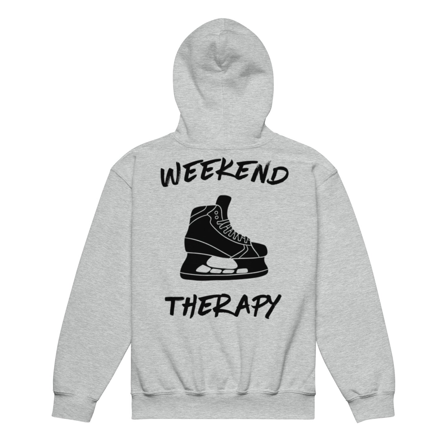 Weekend Therapy Hockey Hoodie – Skates Edition by Weekend Therapy™ – Weekend Therapy Clothing
