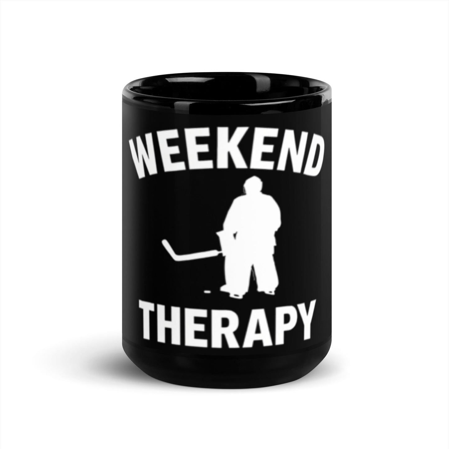 Weekend Therapy Hockey Mug – Goalie Edition by Weekend Therapy™ – Weekend Therapy Clothing