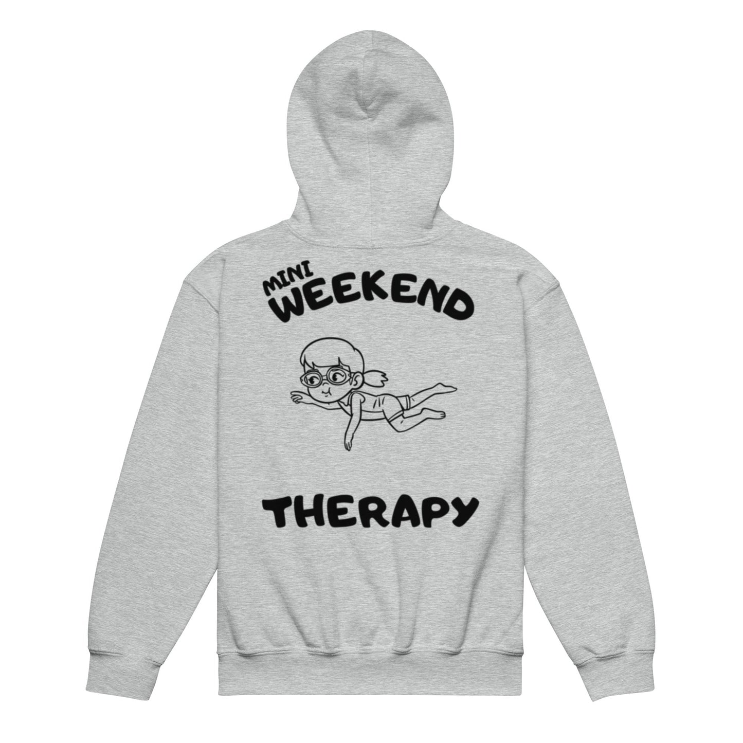 Weekend Therapy Hoodie – Mini Swimmer Edition (Girl) by Weekend Therapy™ – Weekend Therapy Clothing