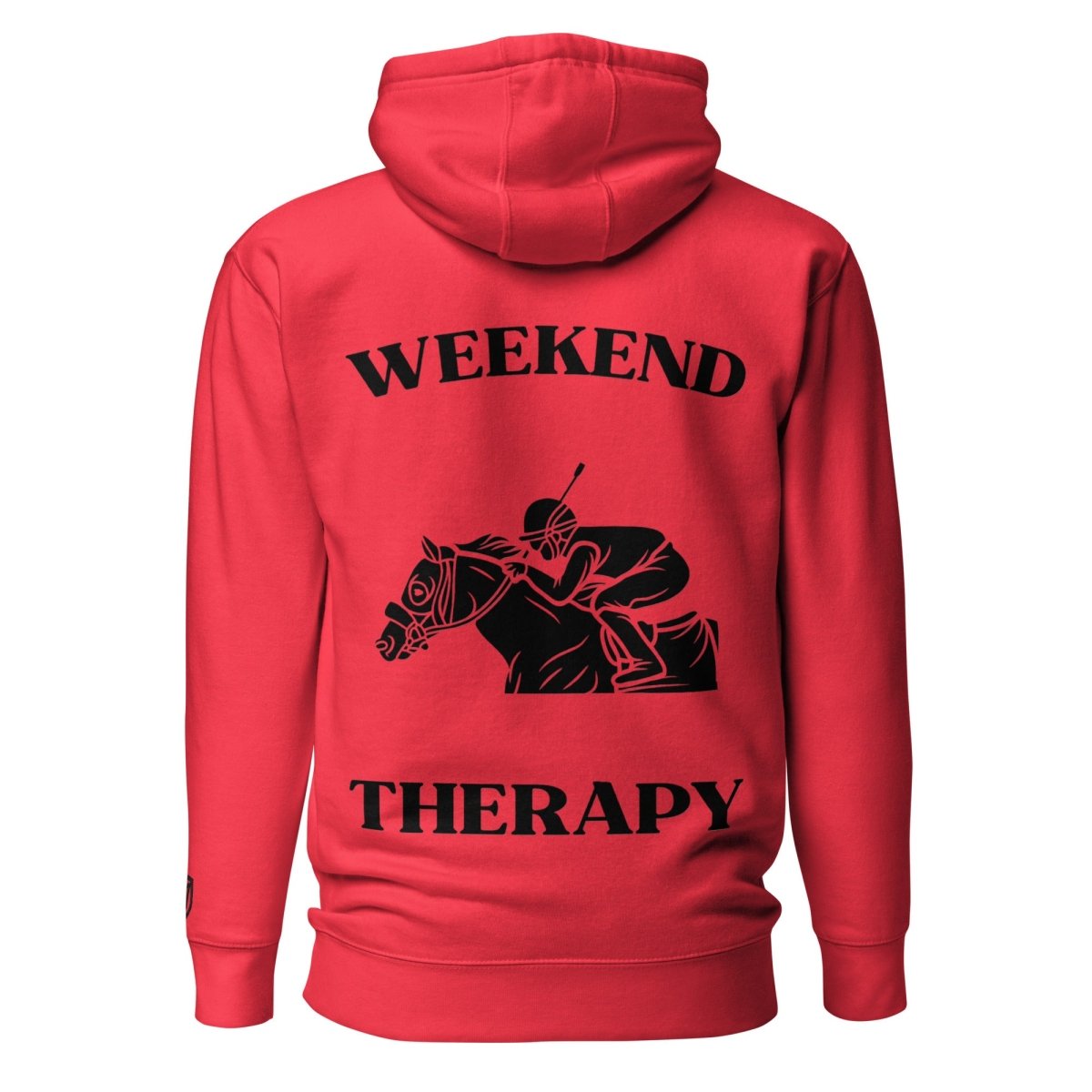 Weekend Therapy Horse Racing Hoodie – Jockey Edition by Weekend Therapy™ – Weekend Therapy Clothing