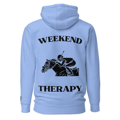 Weekend Therapy Horse Racing Hoodie – Jockey Edition by Weekend Therapy™ – Weekend Therapy Clothing