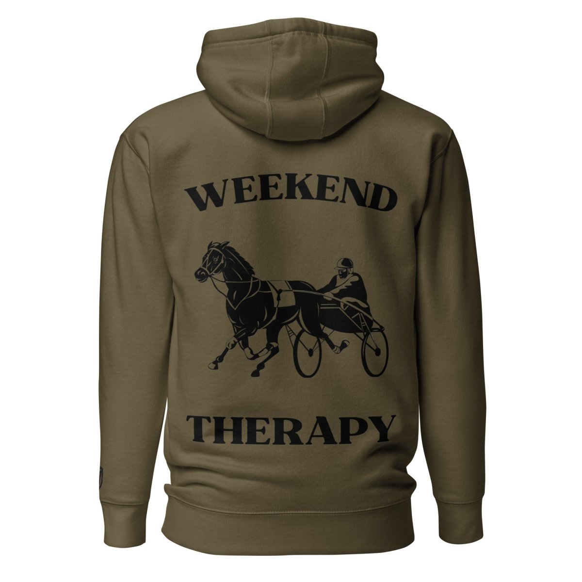 Weekend Therapy Horse Racing Hoodie – Sulky Edition by Weekend Therapy™ – Weekend Therapy Clothing