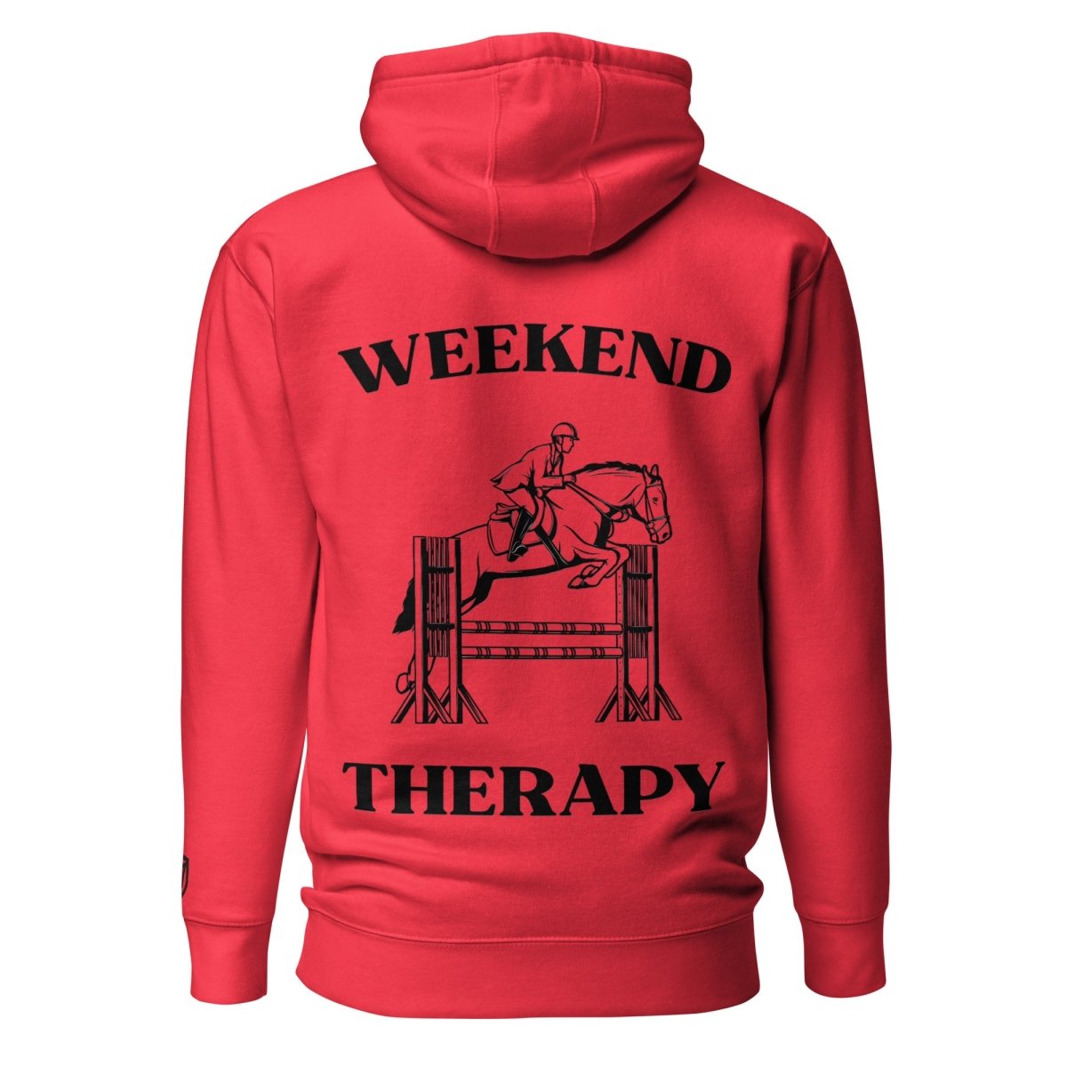 Weekend Therapy Horseback Hoodie – Show Jumping Edition by Weekend Therapy™ – Weekend Therapy Clothing