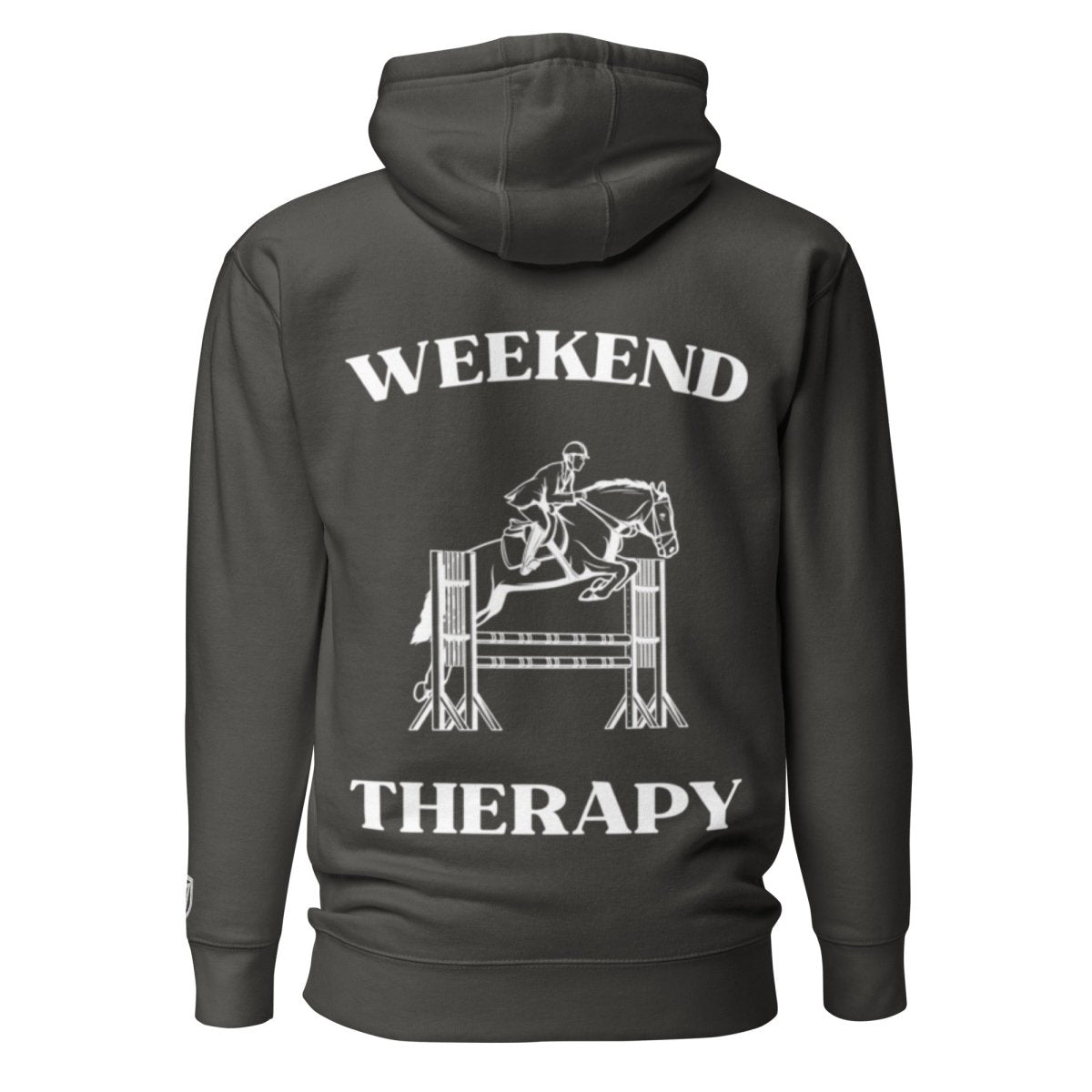 Weekend Therapy Horseback Hoodie – Show Jumping Edition by Weekend Therapy™ – Weekend Therapy Clothing
