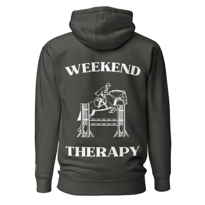 Weekend Therapy Horseback Hoodie – Show Jumping Edition by Weekend Therapy™ – Weekend Therapy Clothing