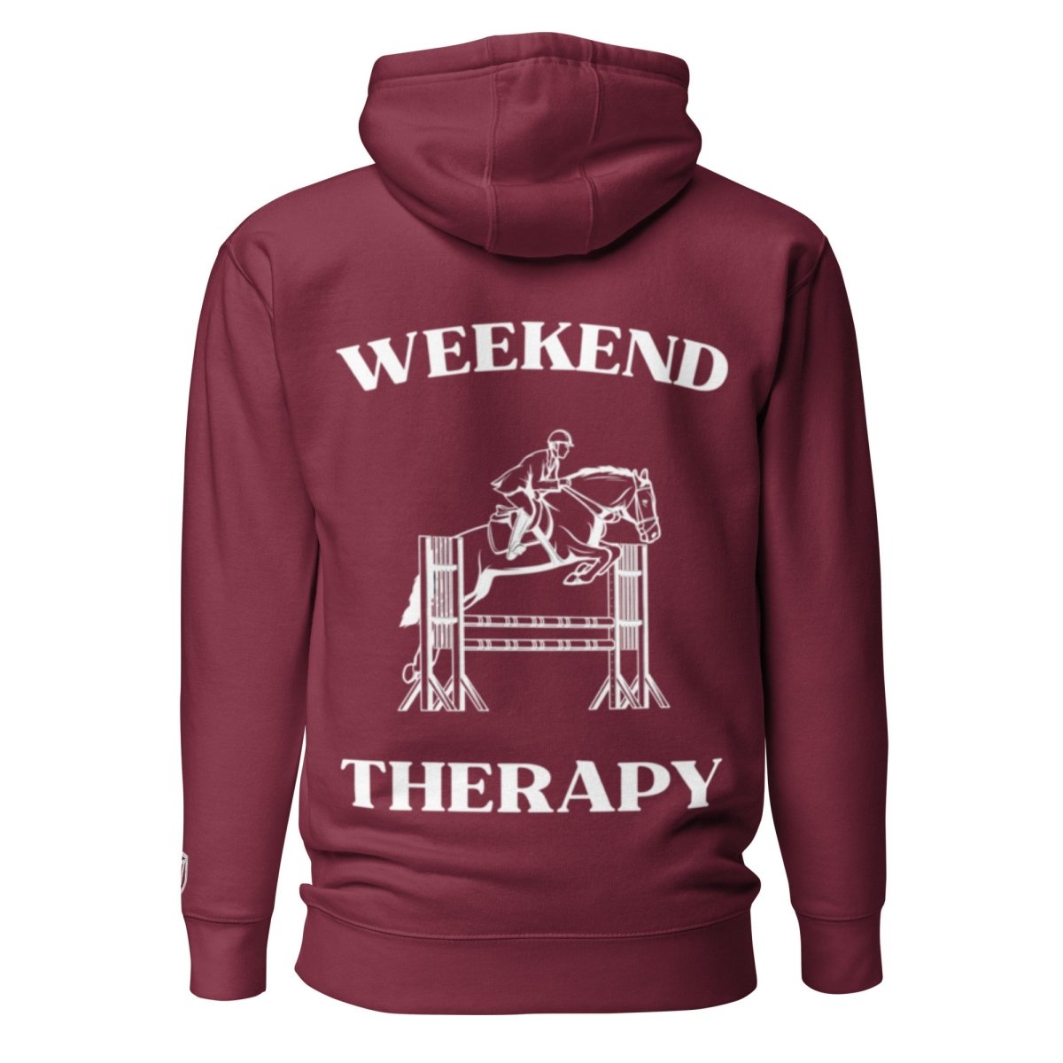 Weekend Therapy Horseback Hoodie – Show Jumping Edition by Weekend Therapy™ – Weekend Therapy Clothing