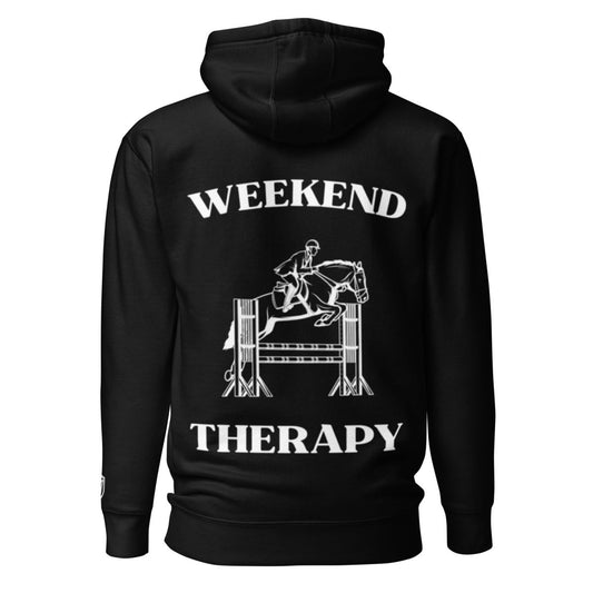 Weekend Therapy Horseback Hoodie – Show Jumping Edition by Weekend Therapy™ – Weekend Therapy Clothing