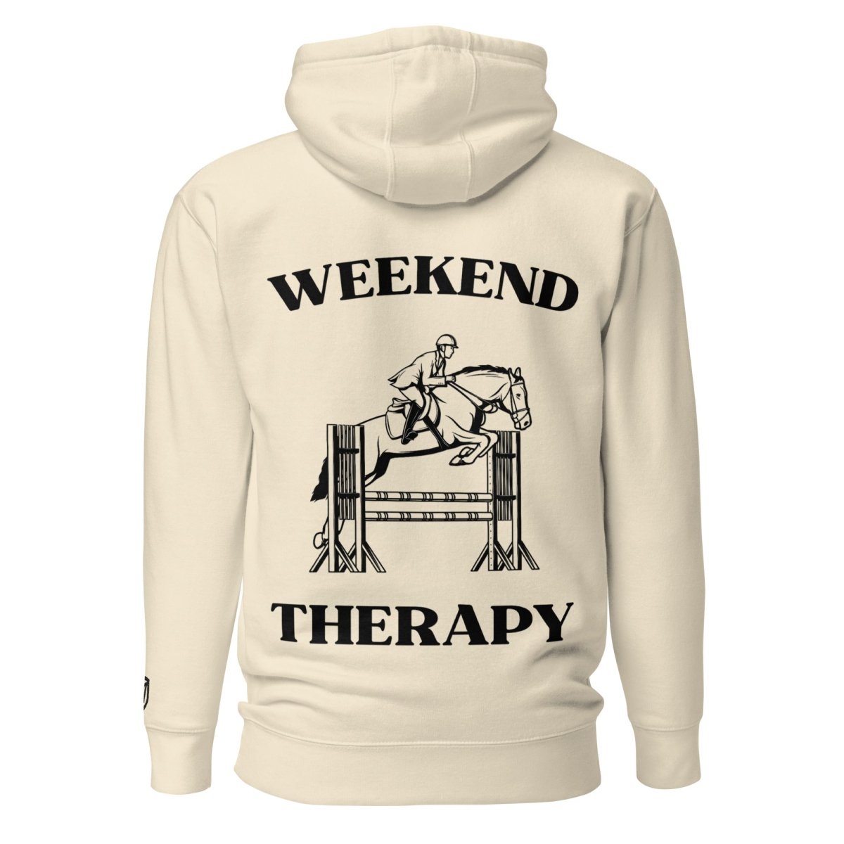 Weekend Therapy Horseback Hoodie – Show Jumping Edition by Weekend Therapy™ – Weekend Therapy Clothing