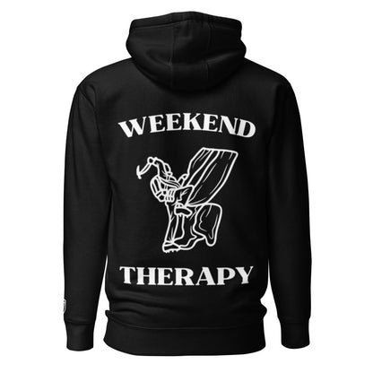 Weekend Therapy Ice Climbing Hoodie – Ice Axe Edition by Weekend Therapy™ – Weekend Therapy Clothing