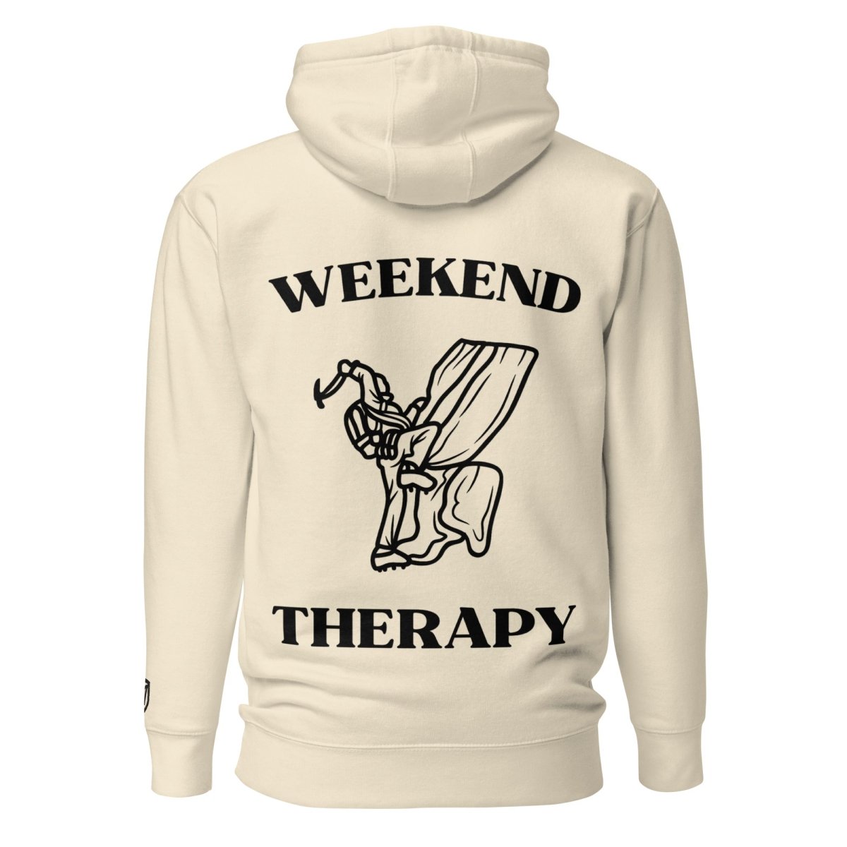 Weekend Therapy Ice Climbing Hoodie – Ice Axe Edition by Weekend Therapy™ – Weekend Therapy Clothing