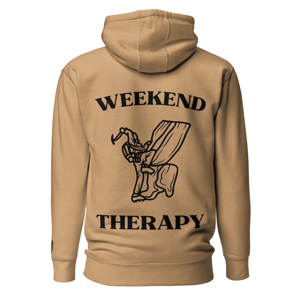 Weekend Therapy Ice Climbing Hoodie – Ice Axe Edition by Weekend Therapy™ – Weekend Therapy Clothing