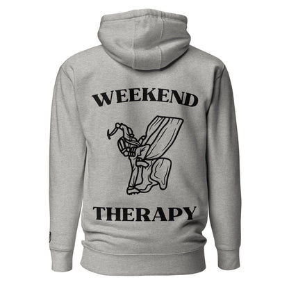 Weekend Therapy Ice Climbing Hoodie – Ice Axe Edition by Weekend Therapy™ – Weekend Therapy Clothing