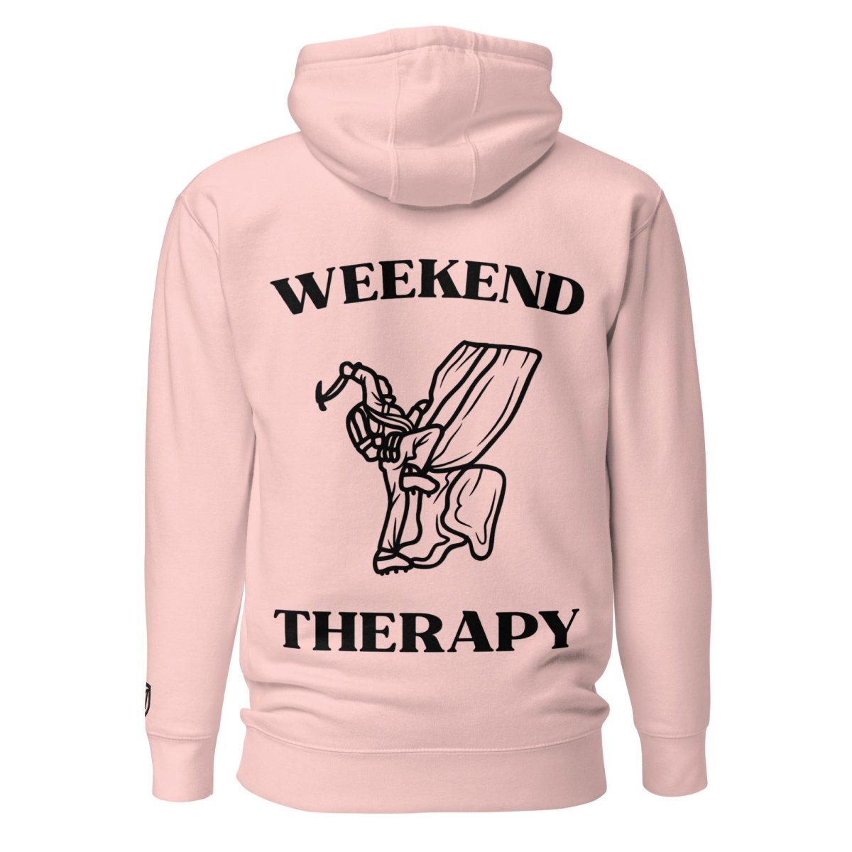Weekend Therapy Ice Climbing Hoodie – Ice Axe Edition by Weekend Therapy™ – Weekend Therapy Clothing