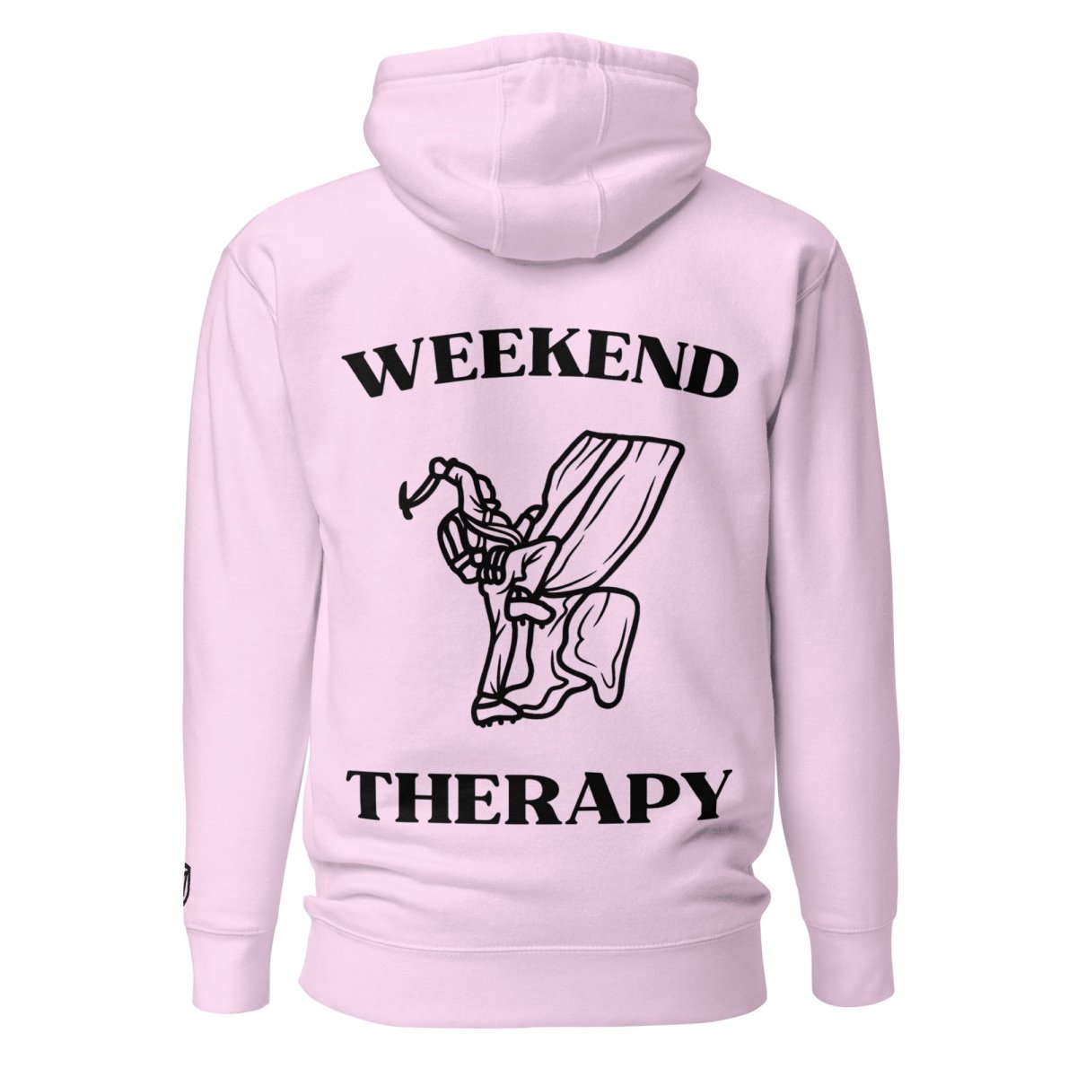Weekend Therapy Ice Climbing Hoodie – Ice Axe Edition by Weekend Therapy™ – Weekend Therapy Clothing