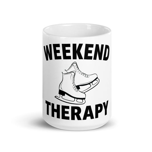 Weekend Therapy Ice Skating Mug – Skates Edition by Weekend Therapy™ – Weekend Therapy Clothing