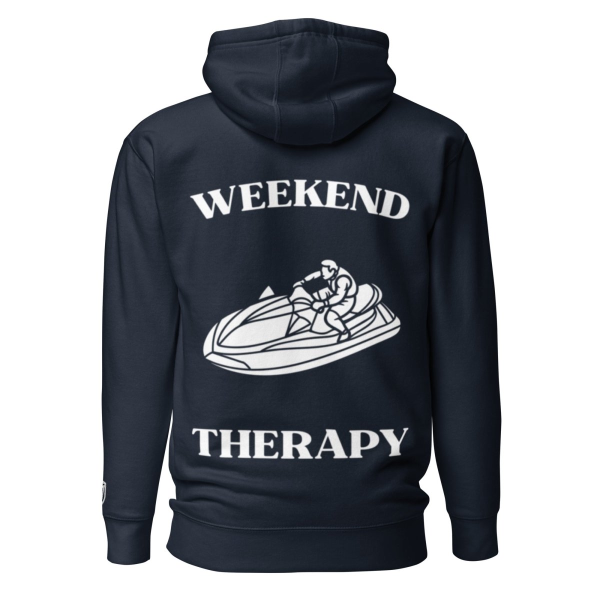 Weekend Therapy Jet Skiing Hoodie – Sit - Down Edition by Weekend Therapy™ – Weekend Therapy Clothing