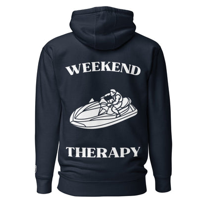 Weekend Therapy Jet Skiing Hoodie – Sit - Down Edition by Weekend Therapy™ – Weekend Therapy Clothing