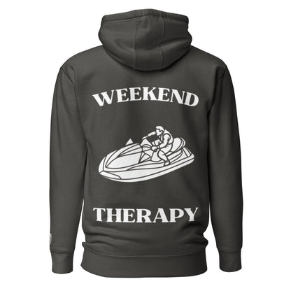 Weekend Therapy Jet Skiing Hoodie – Sit - Down Edition by Weekend Therapy™ – Weekend Therapy Clothing