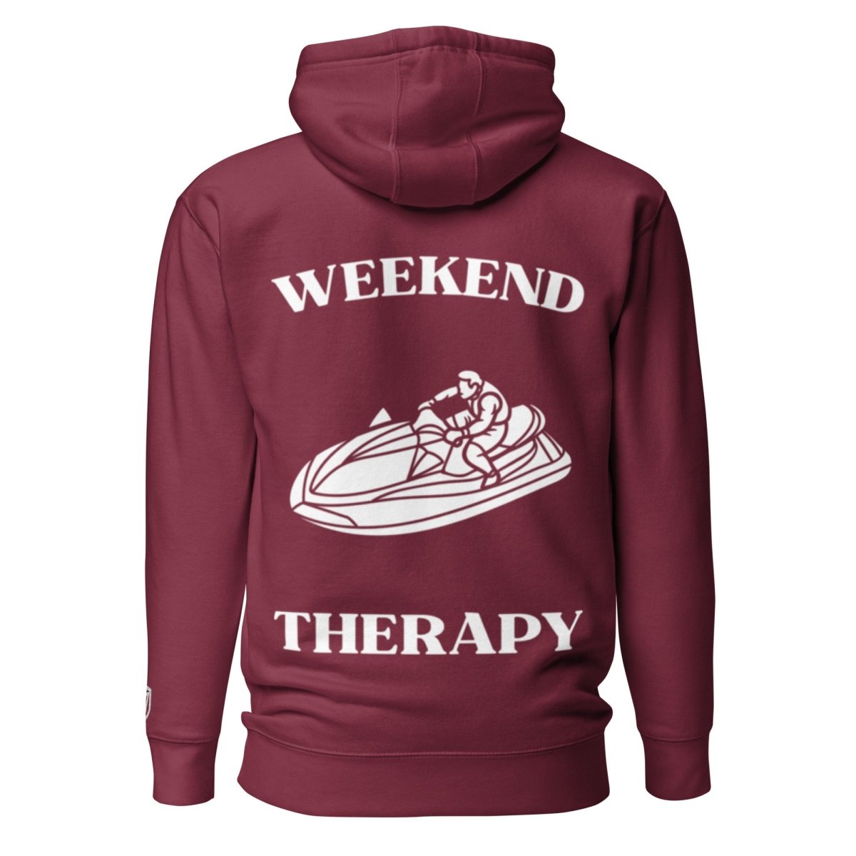Weekend Therapy Jet Skiing Hoodie – Sit - Down Edition by Weekend Therapy™ – Weekend Therapy Clothing