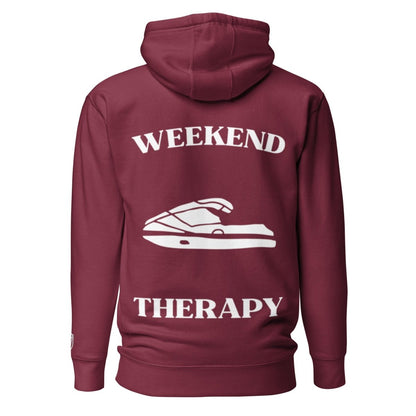 Weekend Therapy Jet Skiing Hoodie – Stand - Up Edition by Weekend Therapy™ – Weekend Therapy Clothing