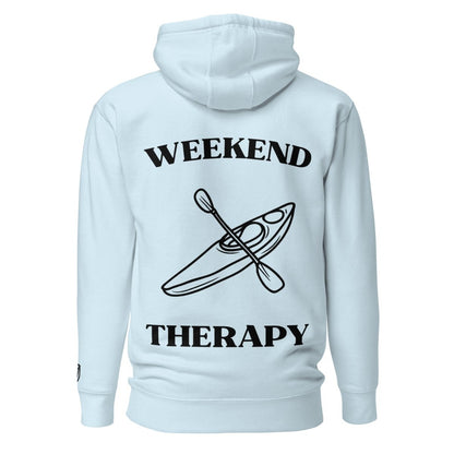 Weekend Therapy Kayaking Hoodie – Crossed Paddle Edition by Weekend Therapy™ – Weekend Therapy Clothing