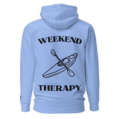 Weekend Therapy Kayaking Hoodie – Crossed Paddle Edition by Weekend Therapy™ – Weekend Therapy Clothing