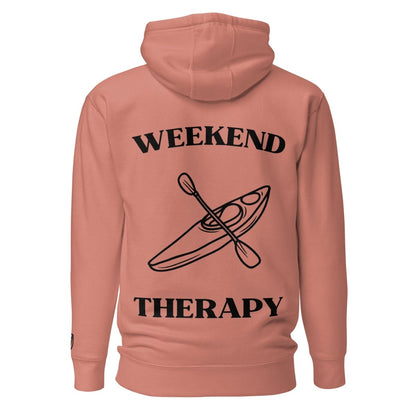 Weekend Therapy Kayaking Hoodie – Crossed Paddle Edition by Weekend Therapy™ – Weekend Therapy Clothing