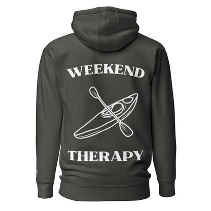 Weekend Therapy Kayaking Hoodie – Crossed Paddle Edition by Weekend Therapy™ – Weekend Therapy Clothing