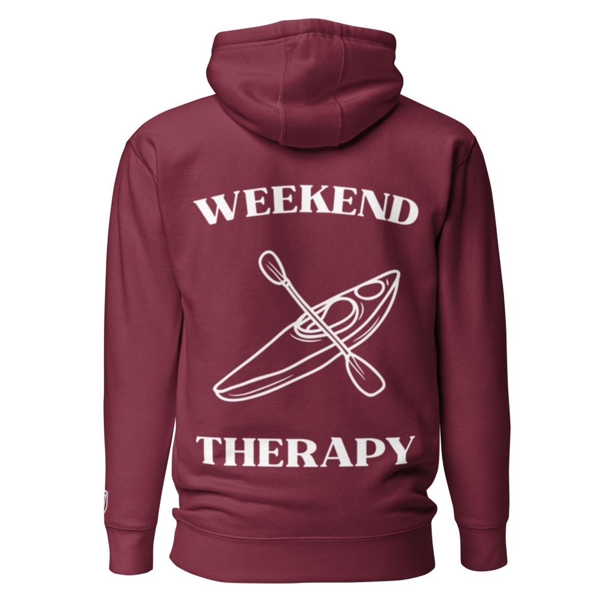 Weekend Therapy Kayaking Hoodie – Crossed Paddle Edition by Weekend Therapy™ – Weekend Therapy Clothing