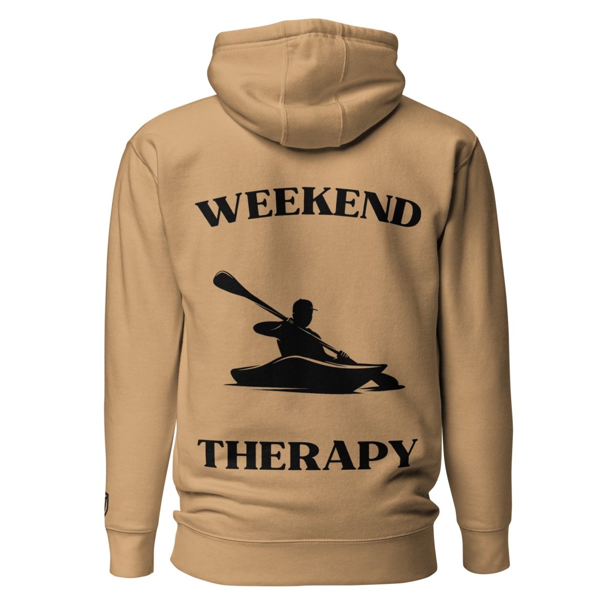 Weekend Therapy Kayaking Hoodie – Single Paddle Edition by Weekend Therapy™ – Weekend Therapy Clothing