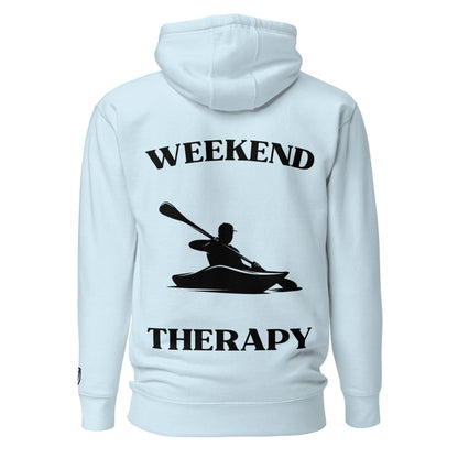 Weekend Therapy Kayaking Hoodie – Single Paddle Edition by Weekend Therapy™ – Weekend Therapy Clothing