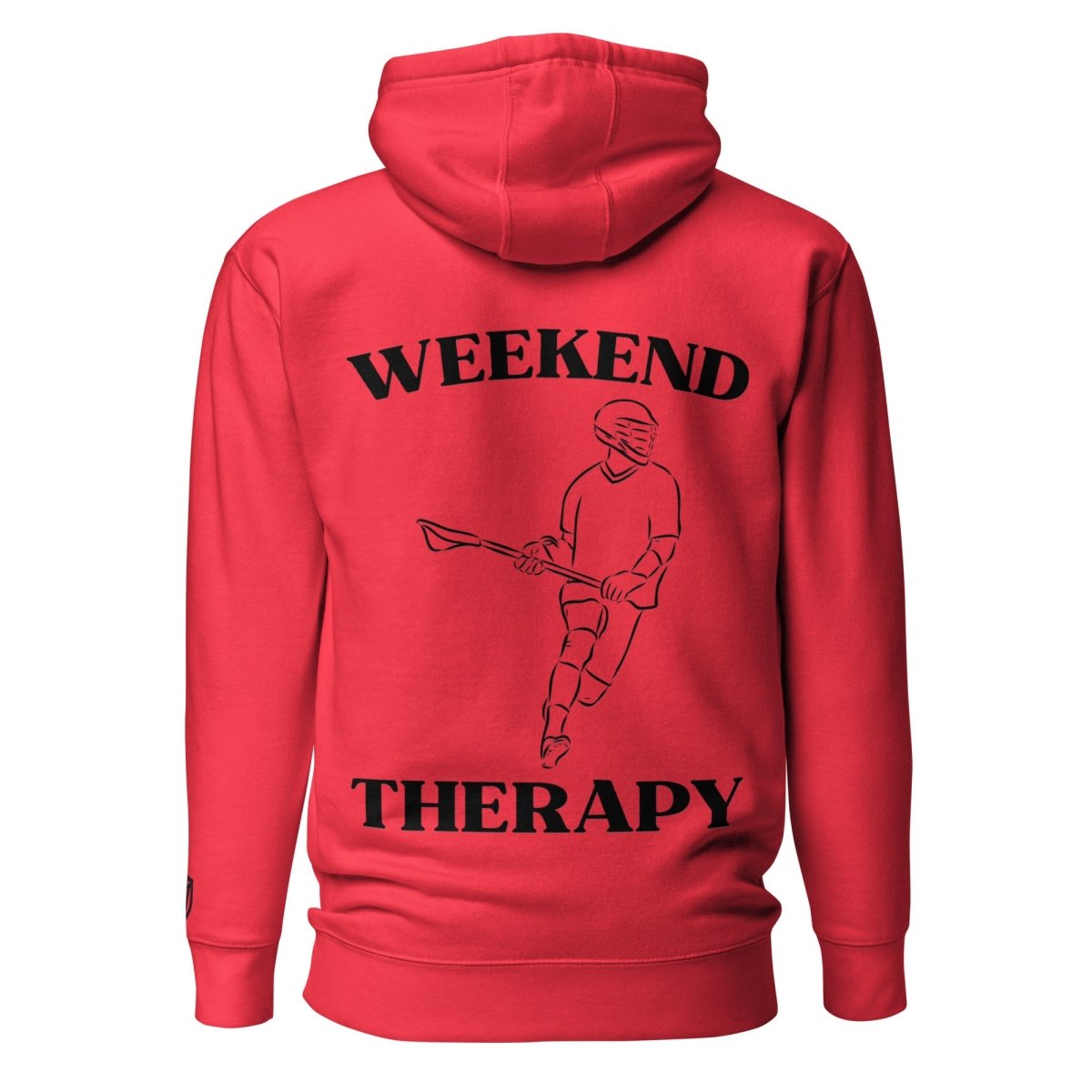 Weekend Therapy Lacrosse Hoodie – Player Edition by Weekend Therapy™ – Weekend Therapy Clothing