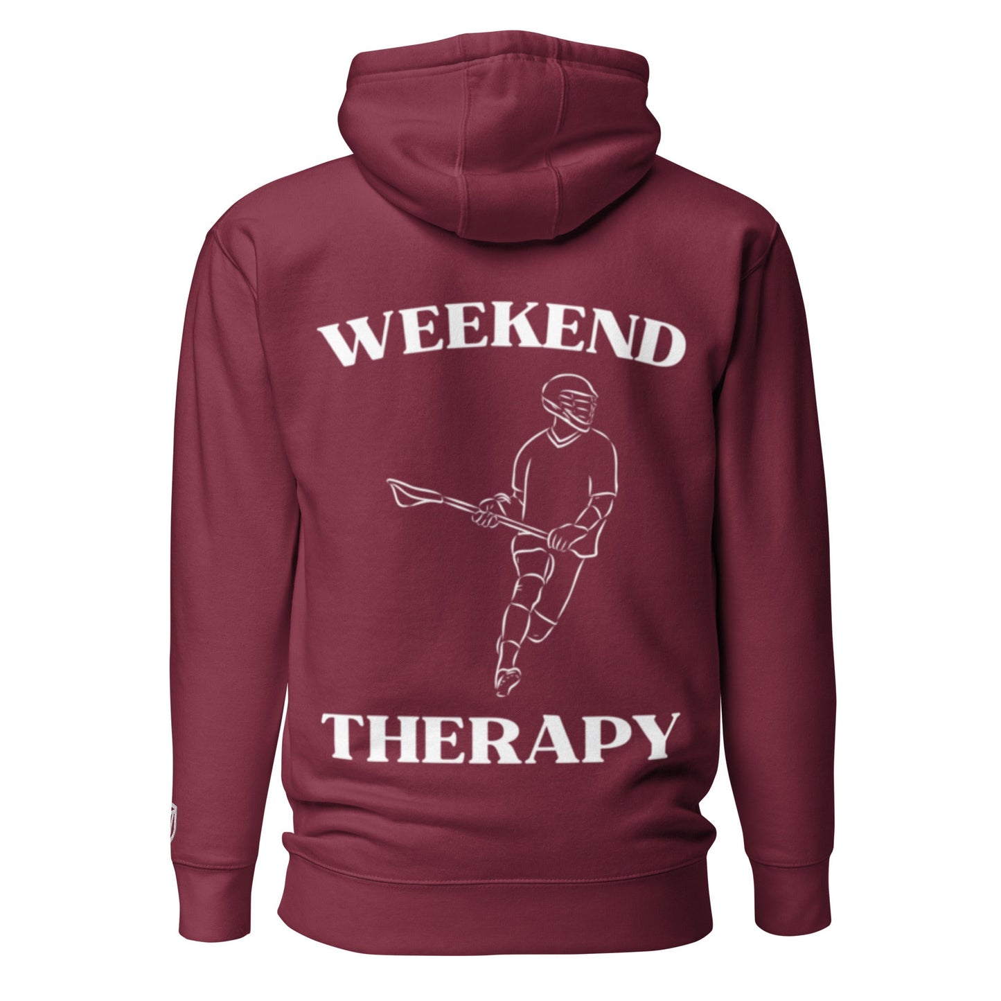 Weekend Therapy Lacrosse Hoodie – Player Edition by Weekend Therapy™ – Weekend Therapy Clothing