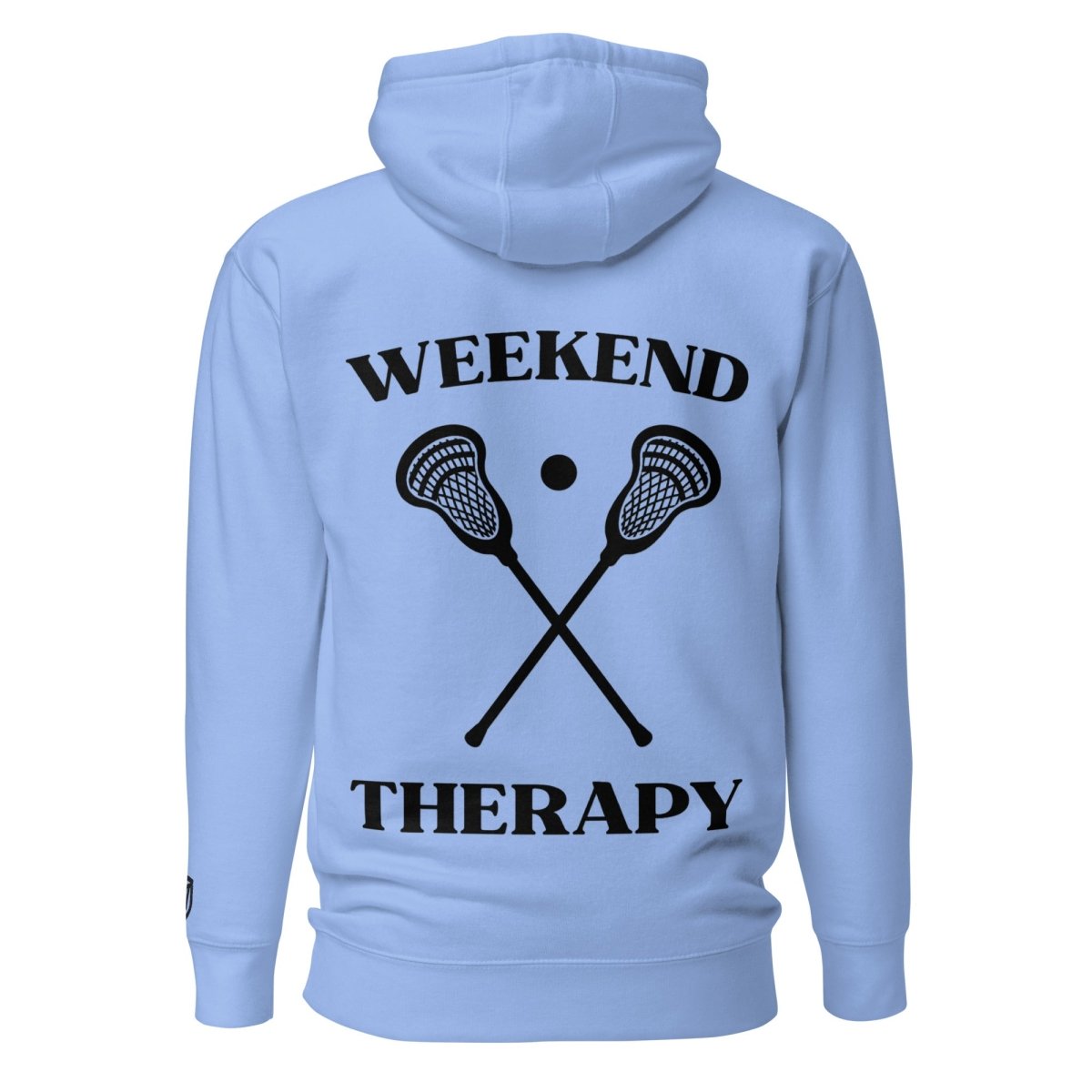 Weekend Therapy Lacrosse Hoodie – Sticks Edition by Weekend Therapy™ – Weekend Therapy Clothing