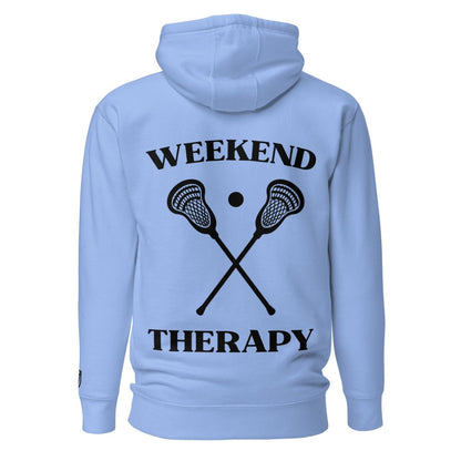 Weekend Therapy Lacrosse Hoodie – Sticks Edition by Weekend Therapy™ – Weekend Therapy Clothing