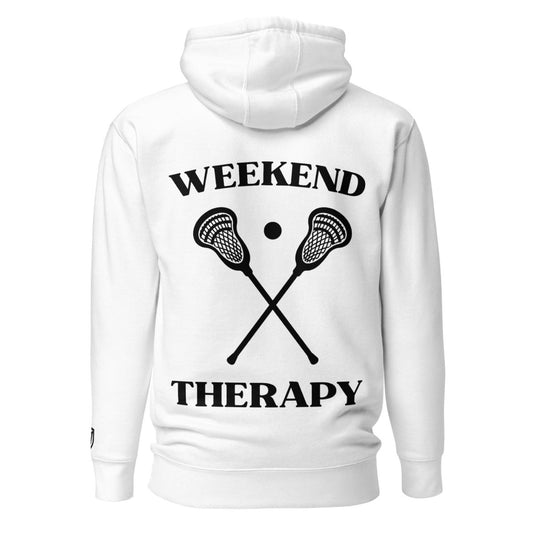 Weekend Therapy Lacrosse Hoodie – Sticks Edition by Weekend Therapy™ – Weekend Therapy Clothing