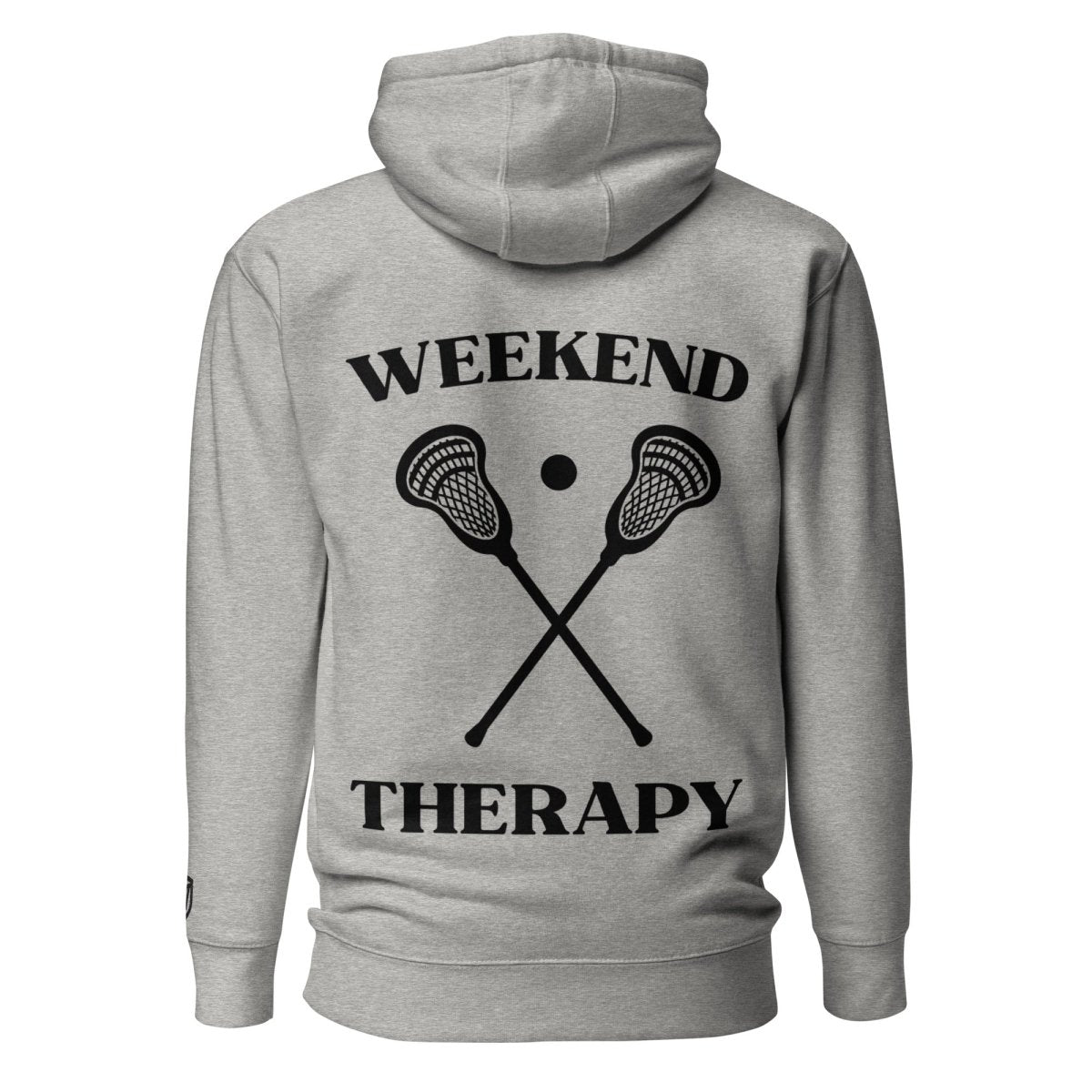 Weekend Therapy Lacrosse Hoodie – Sticks Edition by Weekend Therapy™ – Weekend Therapy Clothing