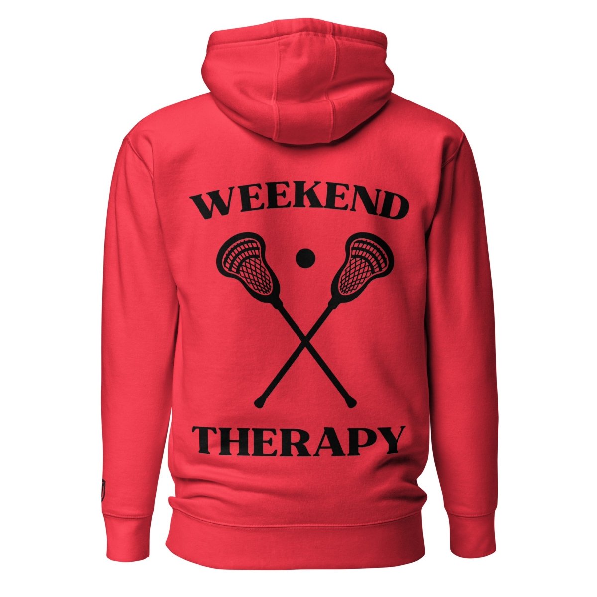 Weekend Therapy Lacrosse Hoodie – Sticks Edition by Weekend Therapy™ – Weekend Therapy Clothing