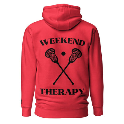 Weekend Therapy Lacrosse Hoodie – Sticks Edition by Weekend Therapy™ – Weekend Therapy Clothing