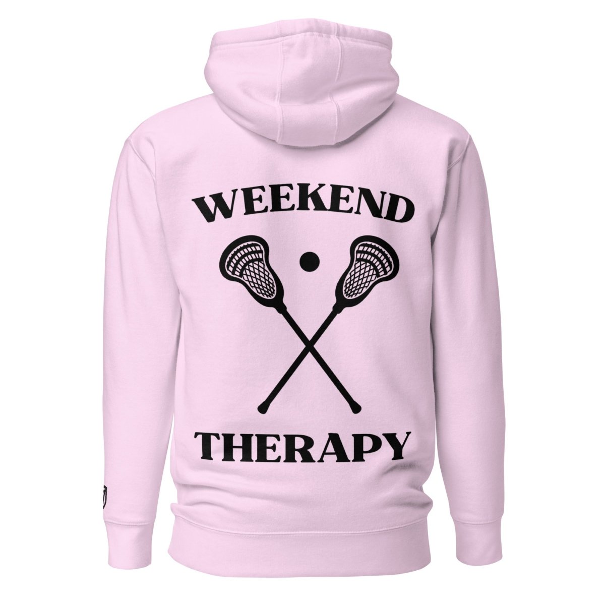 Weekend Therapy Lacrosse Hoodie – Sticks Edition by Weekend Therapy™ – Weekend Therapy Clothing