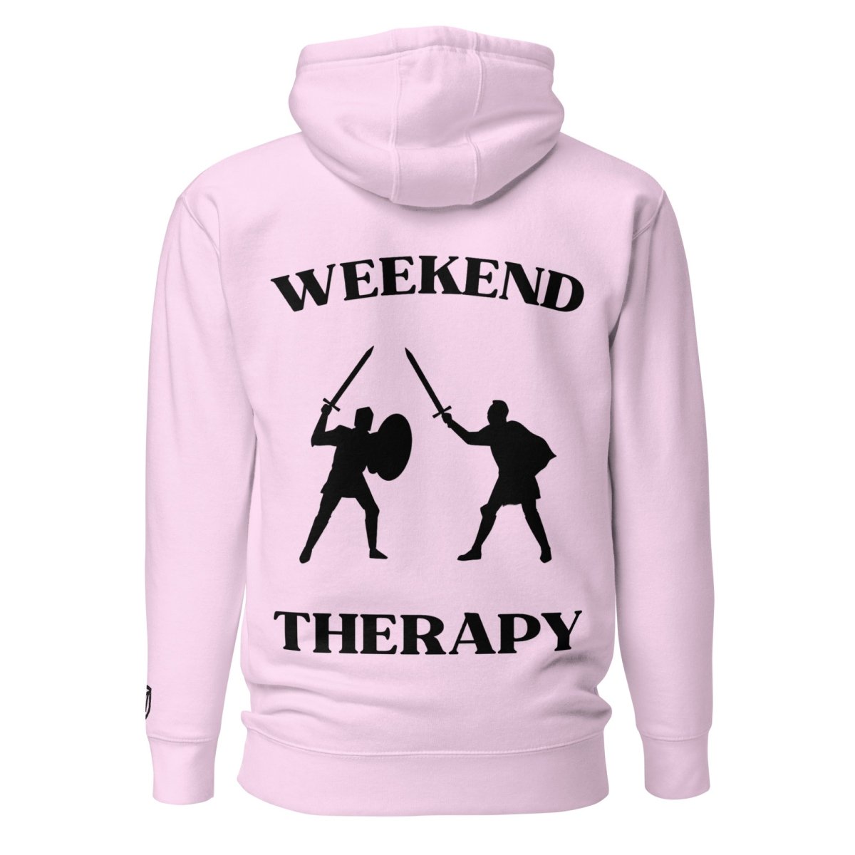 Weekend Therapy LARPing Hoodie – Sword Duel Edition by Weekend Therapy™ – Weekend Therapy Clothing