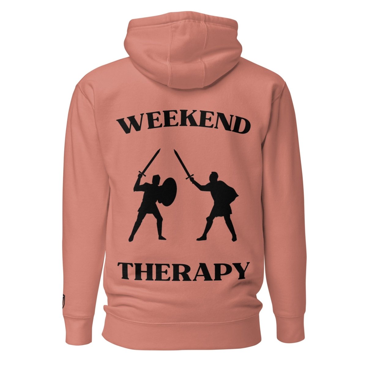 Weekend Therapy LARPing Hoodie – Sword Duel Edition by Weekend Therapy™ – Weekend Therapy Clothing
